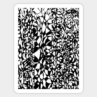 Abstract Ink Drawing #2 Magnet